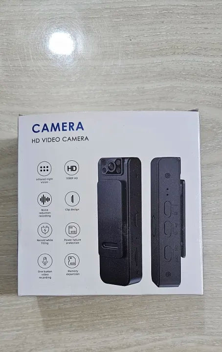 Caméra corporelle L8 Mini Clip HD 1080p avec vision nocturne