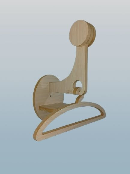 🏍️ علاقة حائط متعددة الاستعمال لتعليق الخوذة والسترة