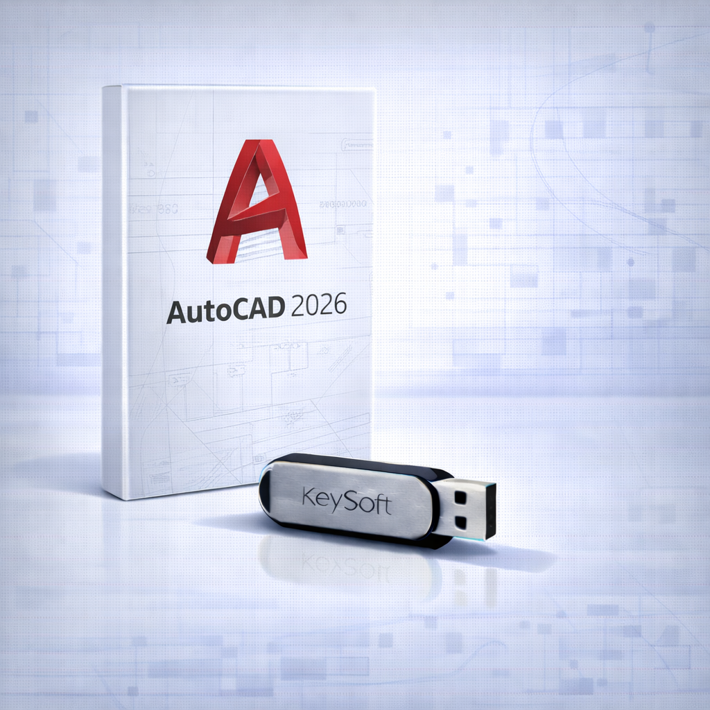 AutoCAD 2026 prêt à l’emploi sur clé USB — Installez & utilisez en 1 clic, même hors ligne