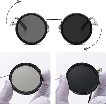 Lunettes Polarisantes à Luminosité Réglable