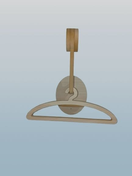 🏍️ علاقة حائط متعددة الاستعمال لتعليق الخوذة والسترة