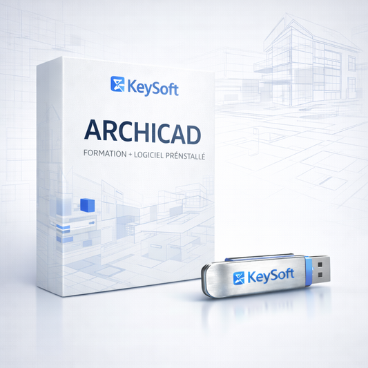 ARCHICAD – Formation complète + Logiciel préinstallé [Pack Architecture]