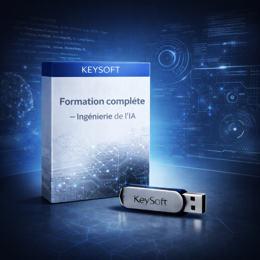 Masterclass en Ingénierie de l’IA – De la théorie à la pratique [Pack USB KeySoft]